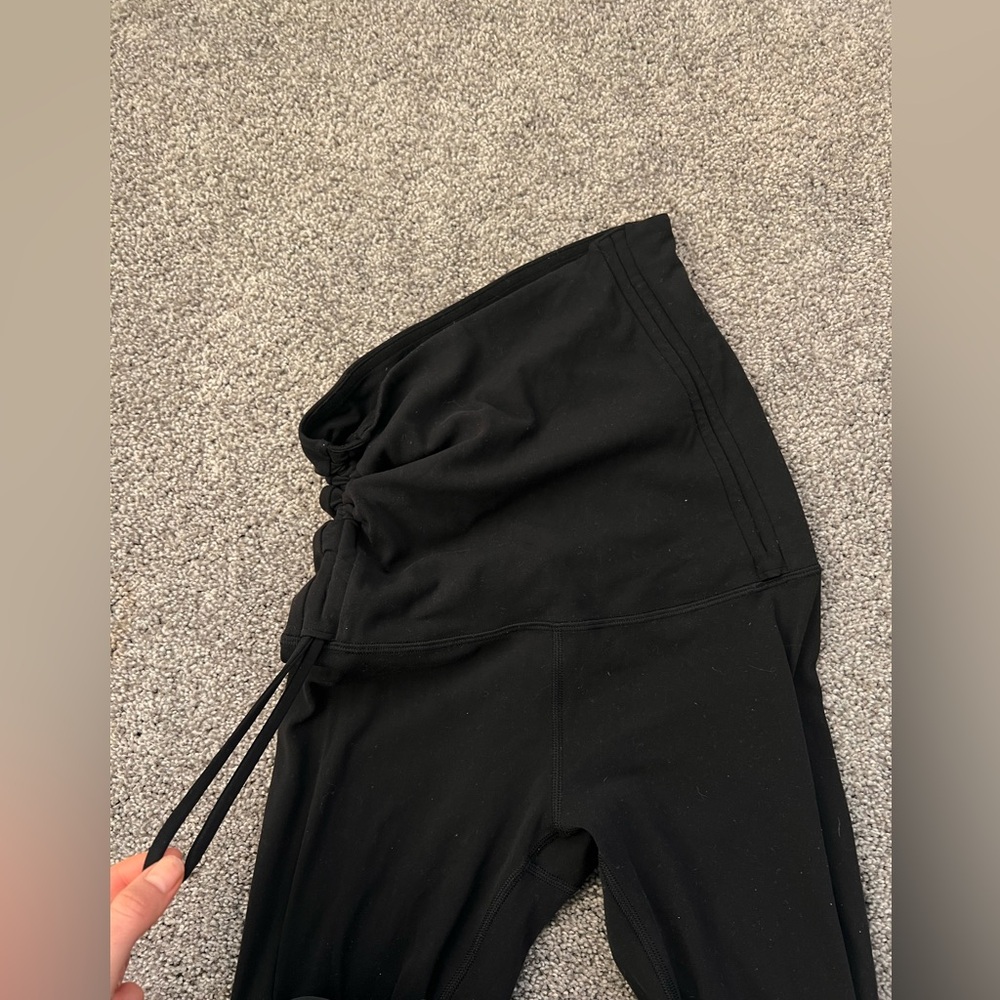 Lululemon Align Black Drawstring Shr Leggings Siz… - image 6